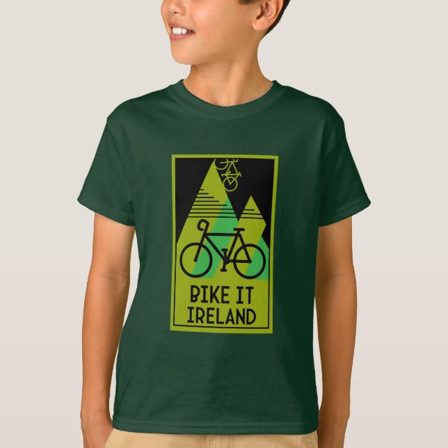 T-shirt Cyclisme Irlande (Devant)