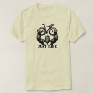 T-shirt Cyclisme Juste Ride Gorilla