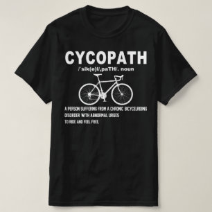 T-shirt cycliste cycopathe