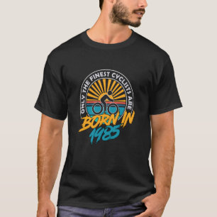 T-shirt Cycliste de 41 ans. Né en 1985 41e anniversaire Cy