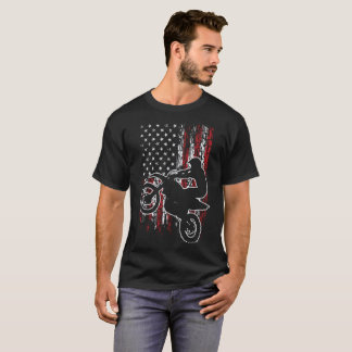 T-SHIRT CYCLISTE DES ETATS-UNIS DE MOTOCROSS