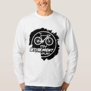 T-shirt Cycliste Retraite Vélo Retraité Mon Régime De Retr