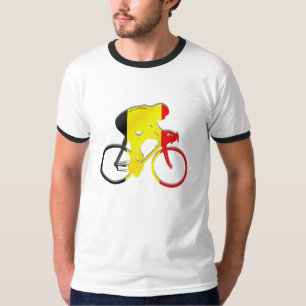 T-shirt Cyclistes belges de vitesse de la Belgique Bicyle
