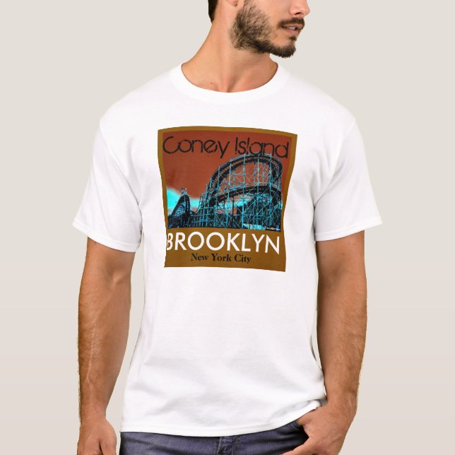 T-shirt Cyclone, Coney Island (Devant)