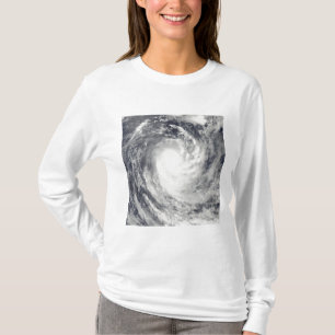T-shirt Cyclone René au-dessus de l'océan Pacifique Sud