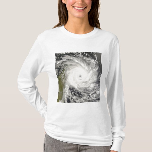 T-shirt Cyclone tropical Ivan sur Madagascar (Devant)
