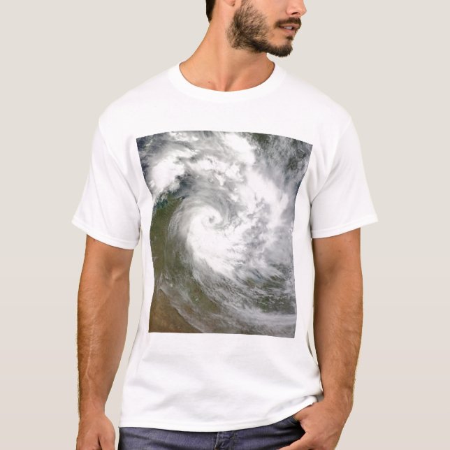 T-shirt Cyclone tropical Paul sur l'Australie (Devant)