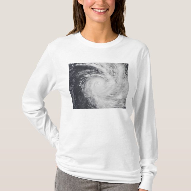 T-shirt Cyclone Zoe dans l'océan Pacifique Sud (Devant)