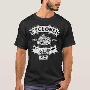 T-shirt Cyclones vintages MC