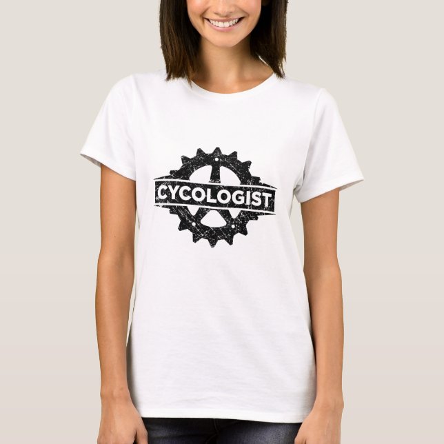 T-shirt Cycologiste drôle vélo cadeau (Devant)