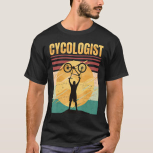 T-shirt Cycologiste Vélo Vélo Ride Hobby Race Retro Vi