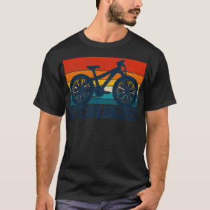 T-shirt Cycologiste vintage VTT VTT VTT VTT Vélo MTB Drôle