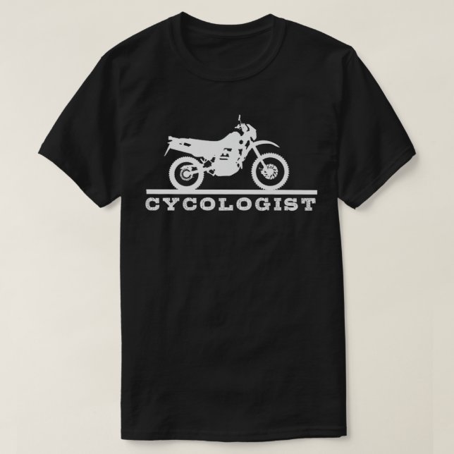 T-shirt Cycologue de voyage d'aventure Ultimate Dr.650 Pre (Design devant)