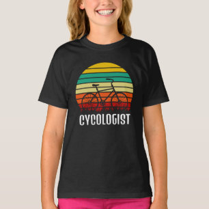 T-shirt Cycologue - Vélo drôle vintage