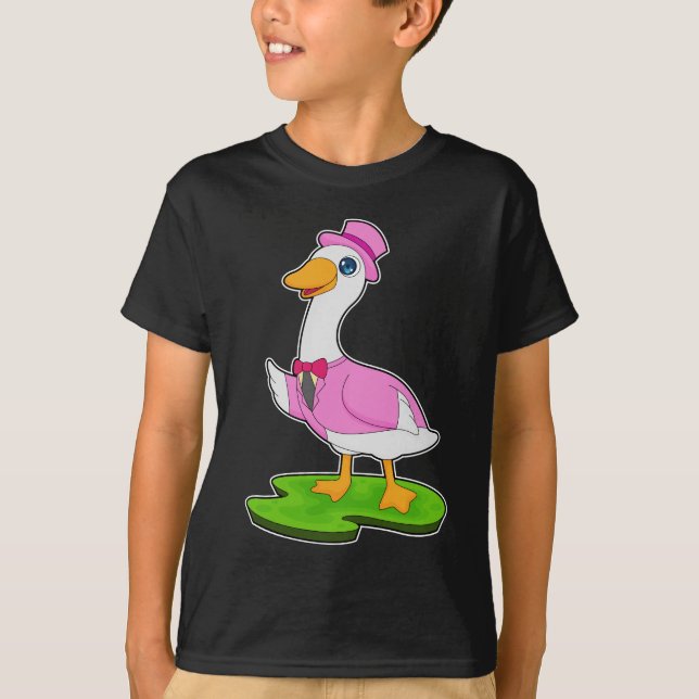 T-shirt Cylindre de toilettage de canard Mariage (Devant)