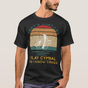T-shirt Cymbal Virtuoso : Beats et Sagesse des témoins T