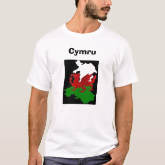 T-shirt Cymru