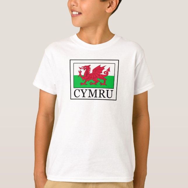 T-shirt Cymru (Devant)