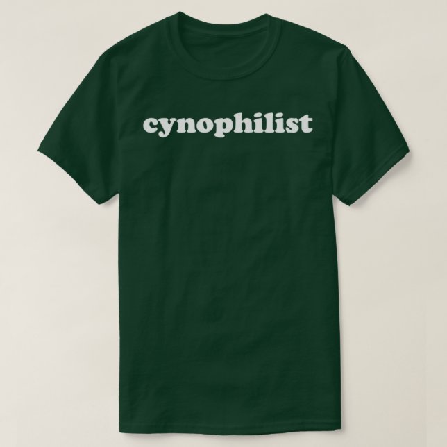 T-shirt Cynophilist  (Design devant)