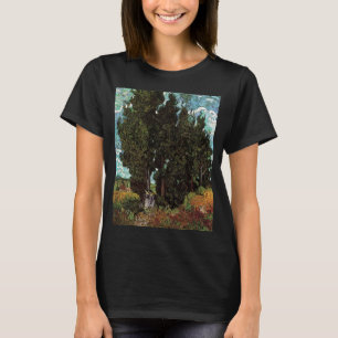 T-shirt Cyprès avec figures féminines de Vincent van Gogh