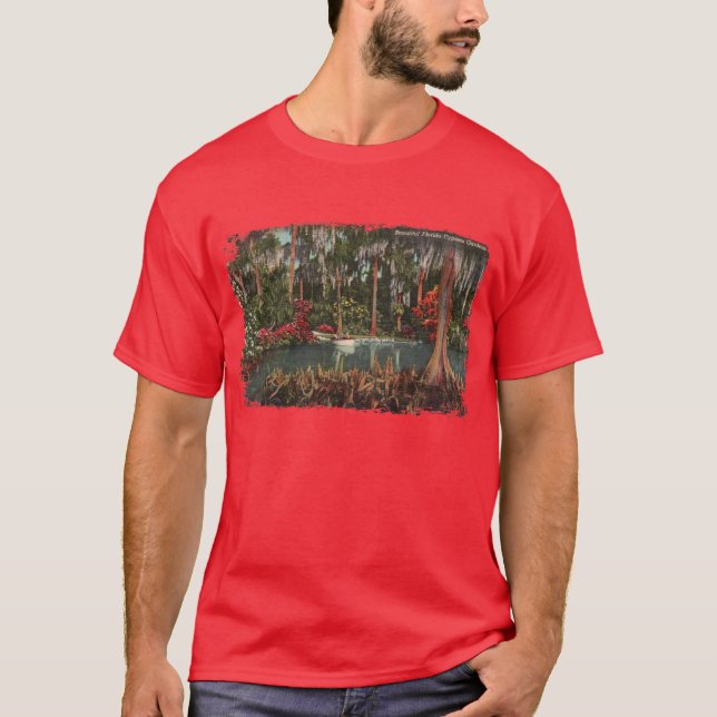T-shirt Cypress Gardens Florida Mens Shirt (Devant)