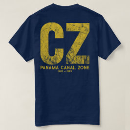 T-shirt CZ (zone de canal) en jaune