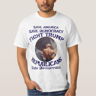 T-shirt Czar Rue Menteur Trump POTUS Patriotique MAGA Trai