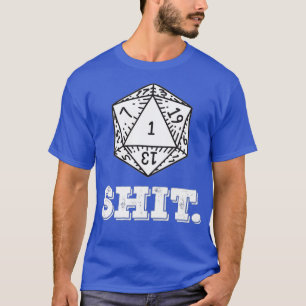 T-shirt D20 Imaginaire de jeu Dragons Tabletop Dice One