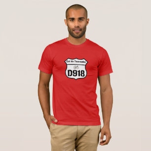 T-shirt D918 : Col du Tourmalet