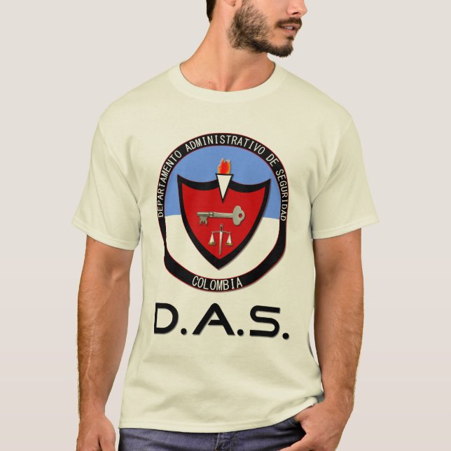 T-shirt D.A.S. colombien (Devant)