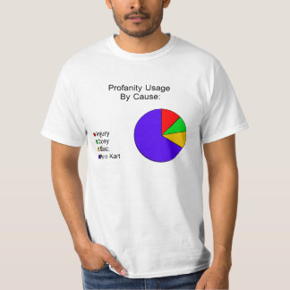 T-shirt D ** Coquilles de bleu de N