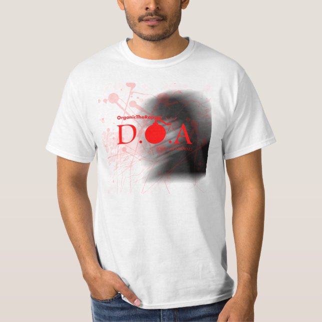 T-shirt D.O.A. (Mort dès arrivée) [couverture officielle (Devant)