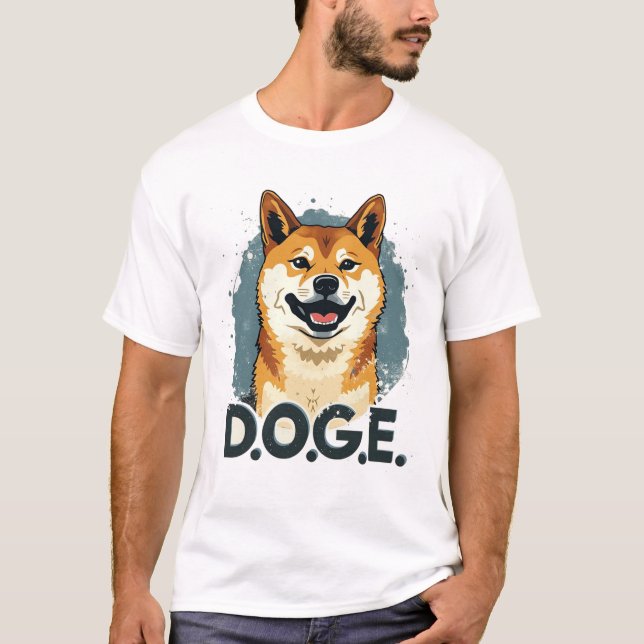T-SHIRT D.O.G.E (Devant)