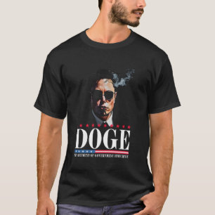 T-shirt D.O.G.E DOGE Département de l'Efficacité Gouvernem