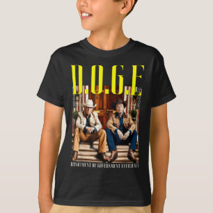 T-shirt D.o.p.e. Ministère de l'efficacité gouvernementale