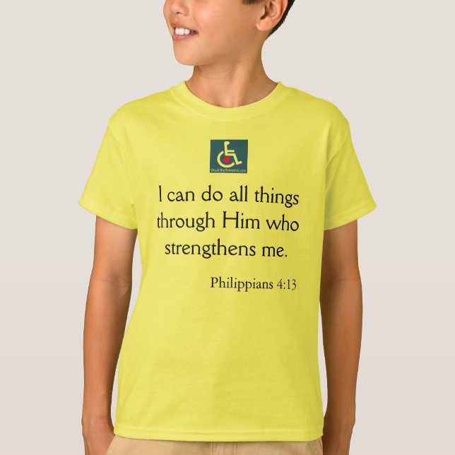 T-shirt D/R - Citation de 4h13 de Philippiens (Devant)