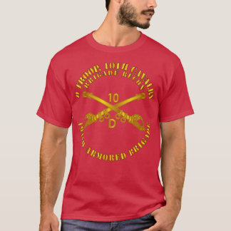 T-shirt D Troop 10th Cav Regt 194th Ar Bde Bde Recon w Cav