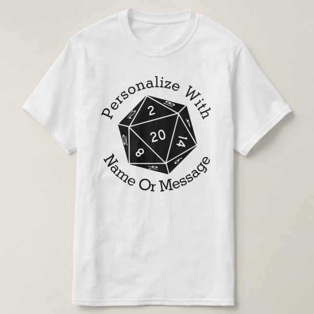 T-shirt D Vingt-20 découpes latérales (Design devant)