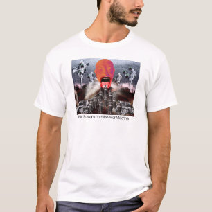 T-shirt D.W. Cri perçant et douille T-Shir de machine de