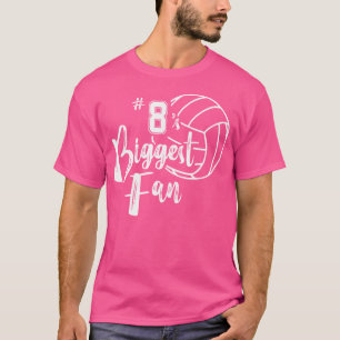T-shirt Da De Volley-Ball Mère De Huit 8'S
