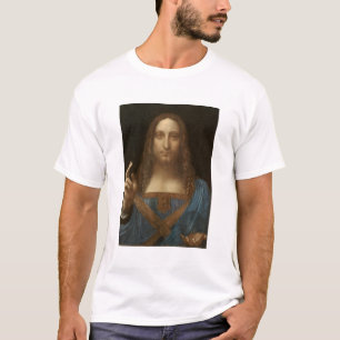 T-shirt Da Vinci, Sauveur du Monde, Salvator Mundi