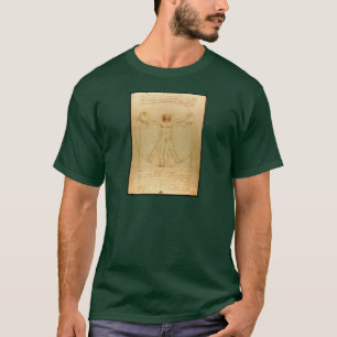 T-shirt Da Vinci Vitruve Luc Viatour