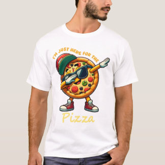 T-shirt Dab Dancing Pizza Design