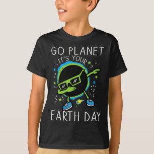 T-shirt Dab Earth Solaire Eclipse Go Planet Your Earth D