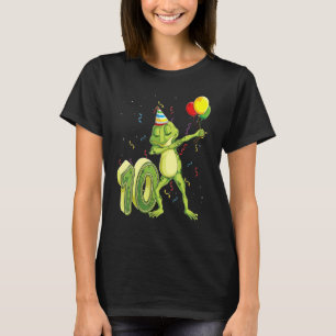 T-shirt Dab Frog 10e anniversaire Dix 10 ans Anniversaire 