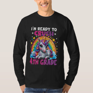 T-shirt Dabbin Unicorn Je suis prêt à écraser les filles d