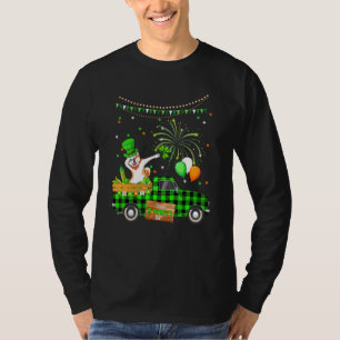 T-shirt Dabbing Akita Chien Shamrock St Patrick's Day
