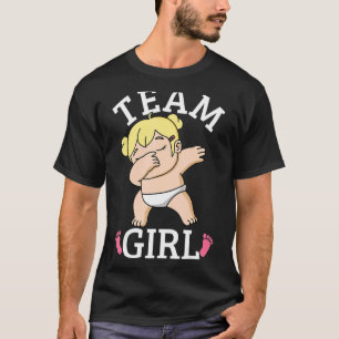 T-shirt Dabbing Baby Girl Group Outfit Team Girl Genre R