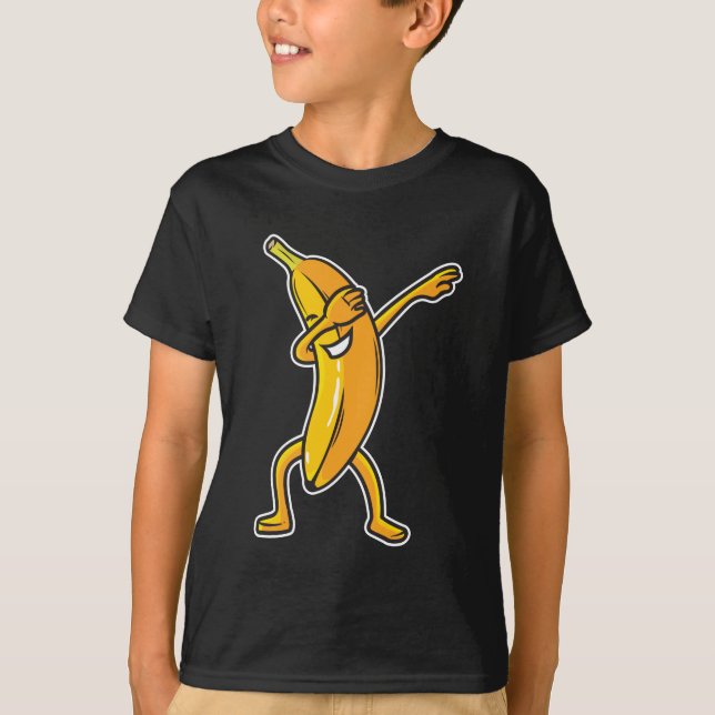 T-shirt Dabbing Banana Dab Funny Fruits (Devant)