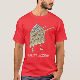 T-shirt Dabbing Calendrier de l'Avent Drôle chrétien relig